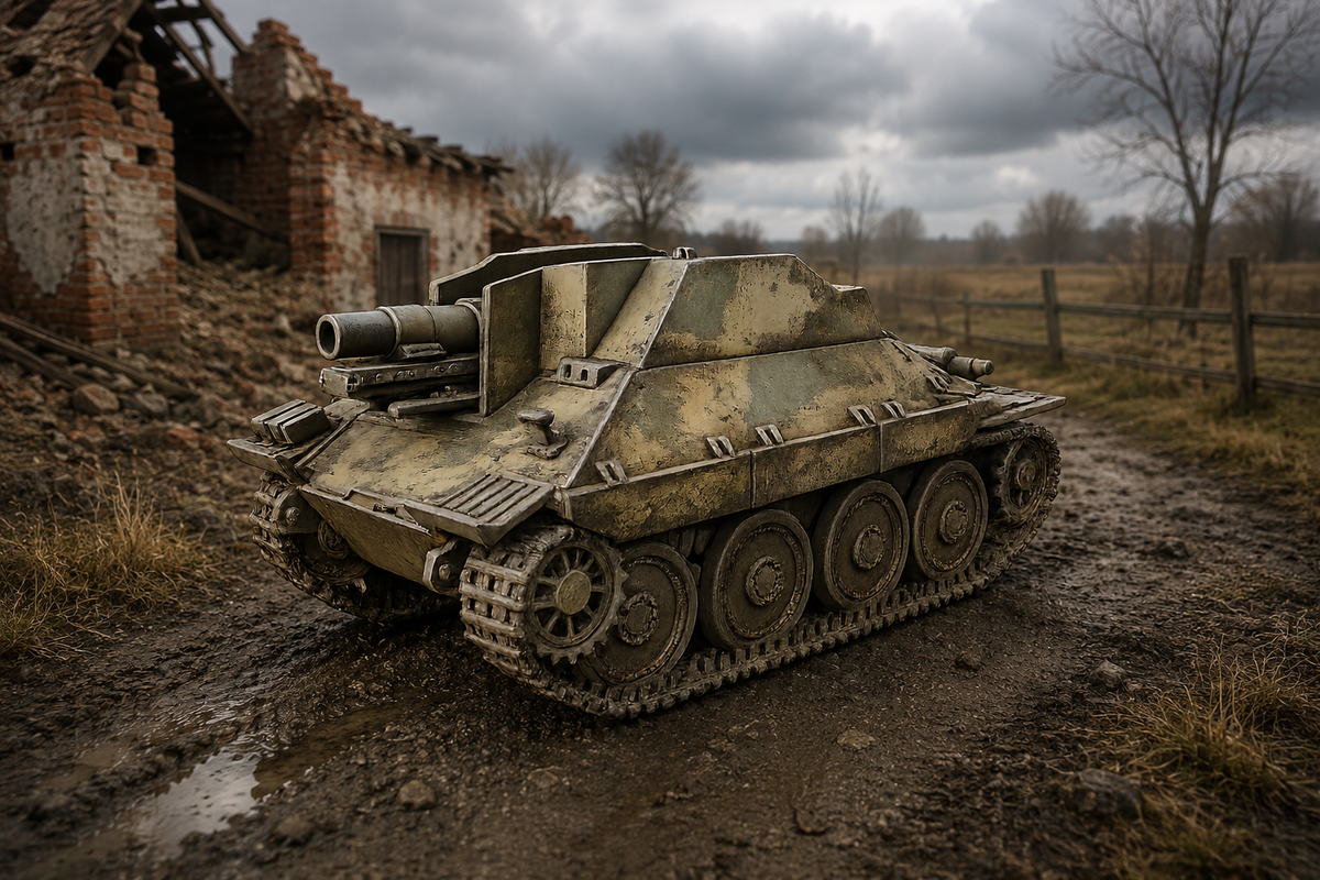 15-cm-schweres Infanteriegeschütz 33/2 auf Selbstfahrlafette auf Jagdpanzer 38(t)