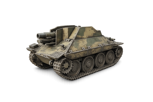 15-cm-schweres Infanteriegeschütz 33/2 auf Selbstfahrlafette auf Jagdpanzer 38(t)