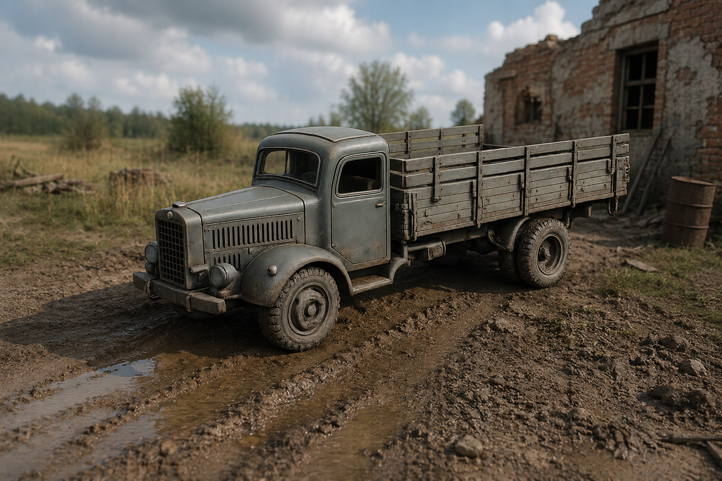 Mercedes-Benz L 4500 Schwerer Lastkraftwagen Pritschenwagen