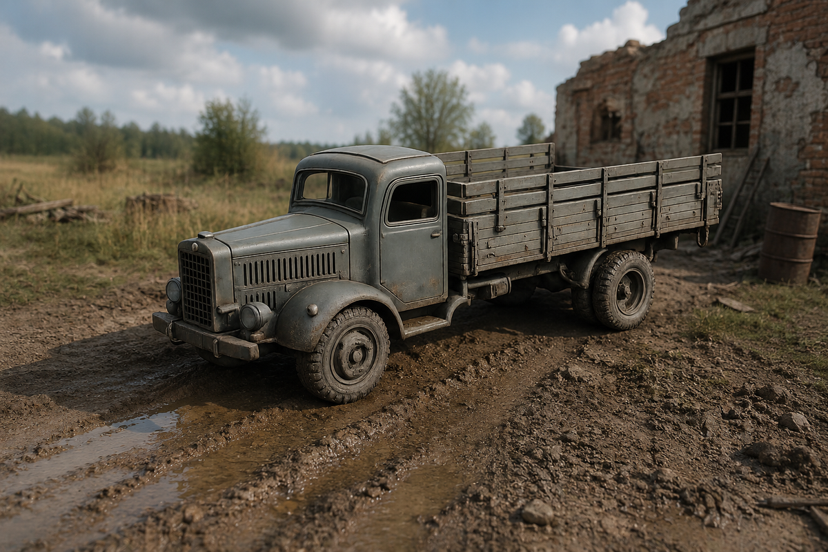 Mercedes-Benz L 4500 Schwerer Lastkraftwagen Pritschenwagen