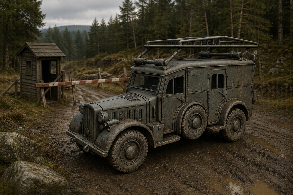 Kfz. 17 Mittlerer Einheits-Pkw Horch 901 Typ 40 Funkwagen