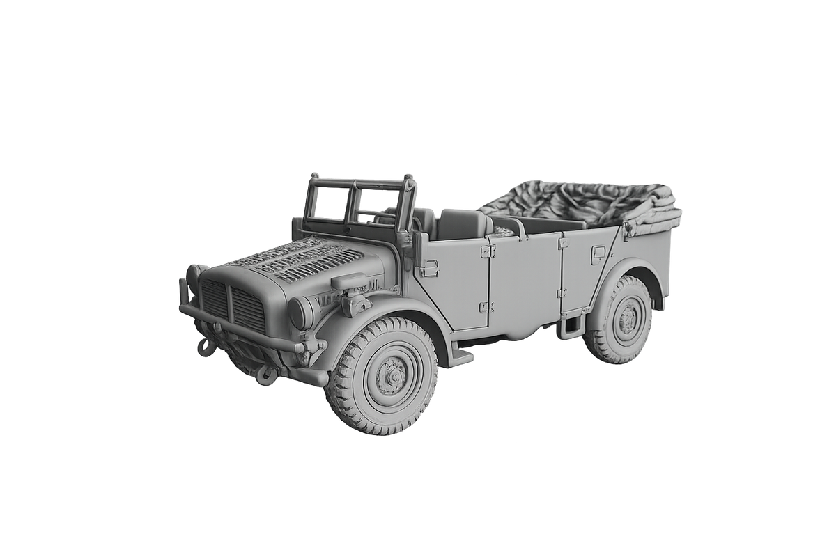 Horch 108 Typ 40 Schwerer geländegängiger Einheits-Pkw Verdeck offen