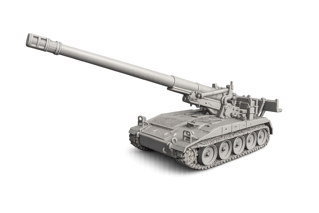 M110A2 Schwere Panzerhaubitze auf Selbstfahrlafette Aktiv-Modus