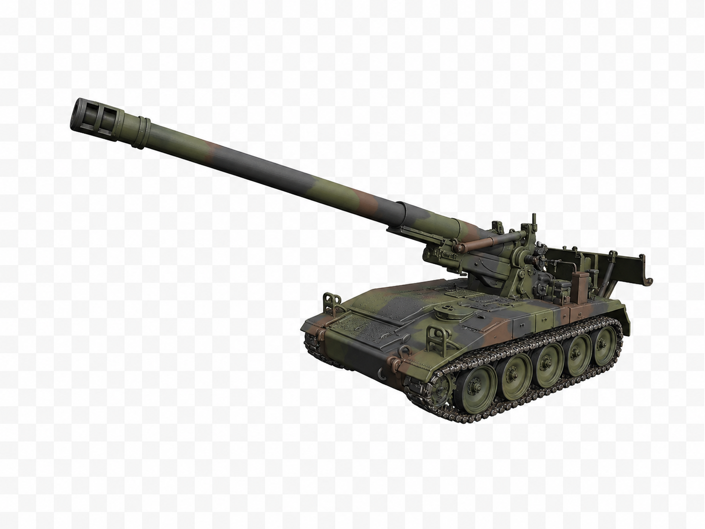 M110A2 Schwere Panzerhaubitze auf Selbstfahrlafette Aktiv-Modus