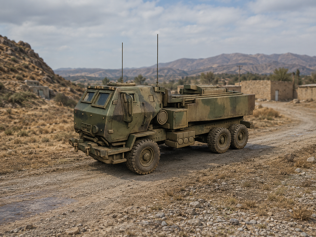 M142 HIMARS ATACMS Hochmobiler Mehrfachraketenwerfer