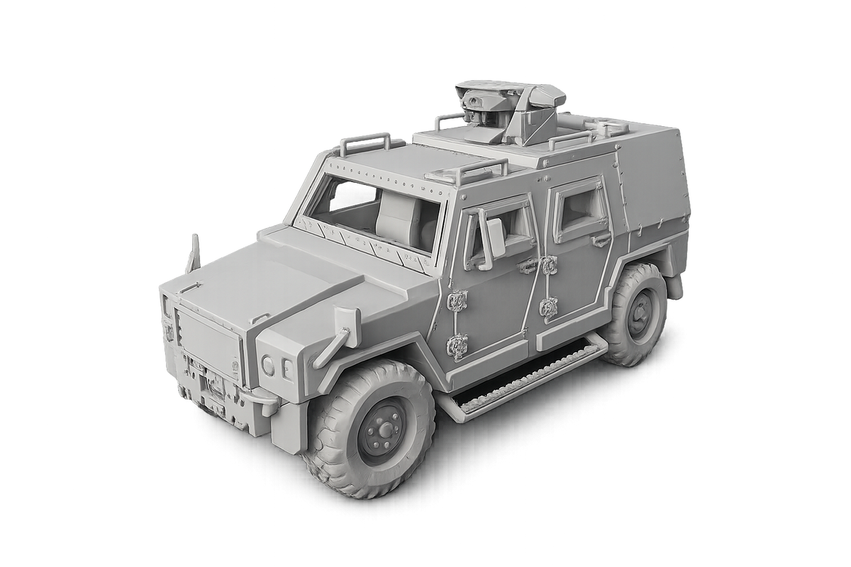 MOWAG EAGLE IV 4x4 Geschütztes Einsatzfahrzeug mit Dachwaffenstation Natter
