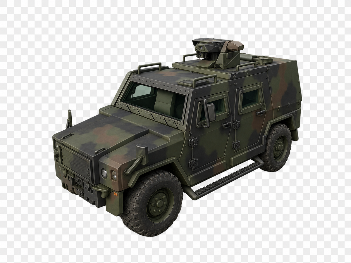MOWAG EAGLE IV 4x4 Geschütztes Einsatzfahrzeug mit Dachwaffenstation Natter