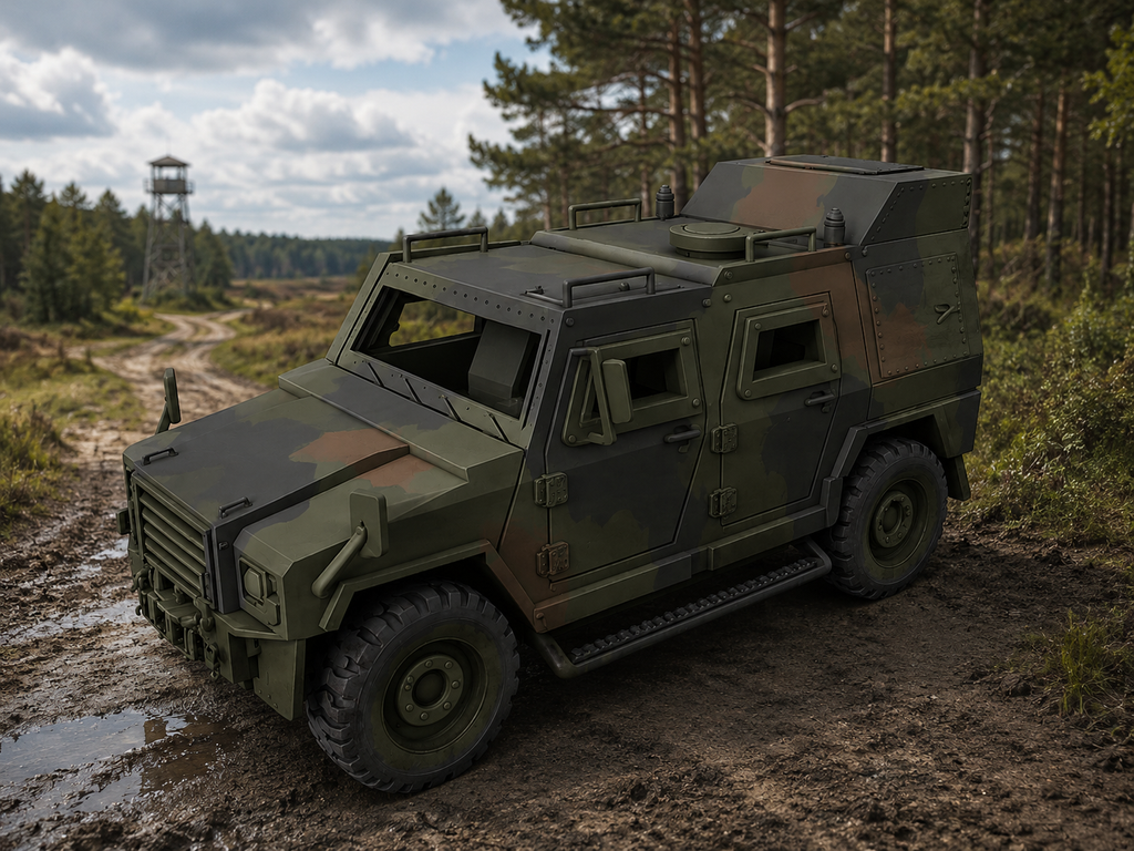 MOWAG EAGLE IV 4x4 Geschütztes taktisches Aufklärungs- und Beobachtungsfahrzeug