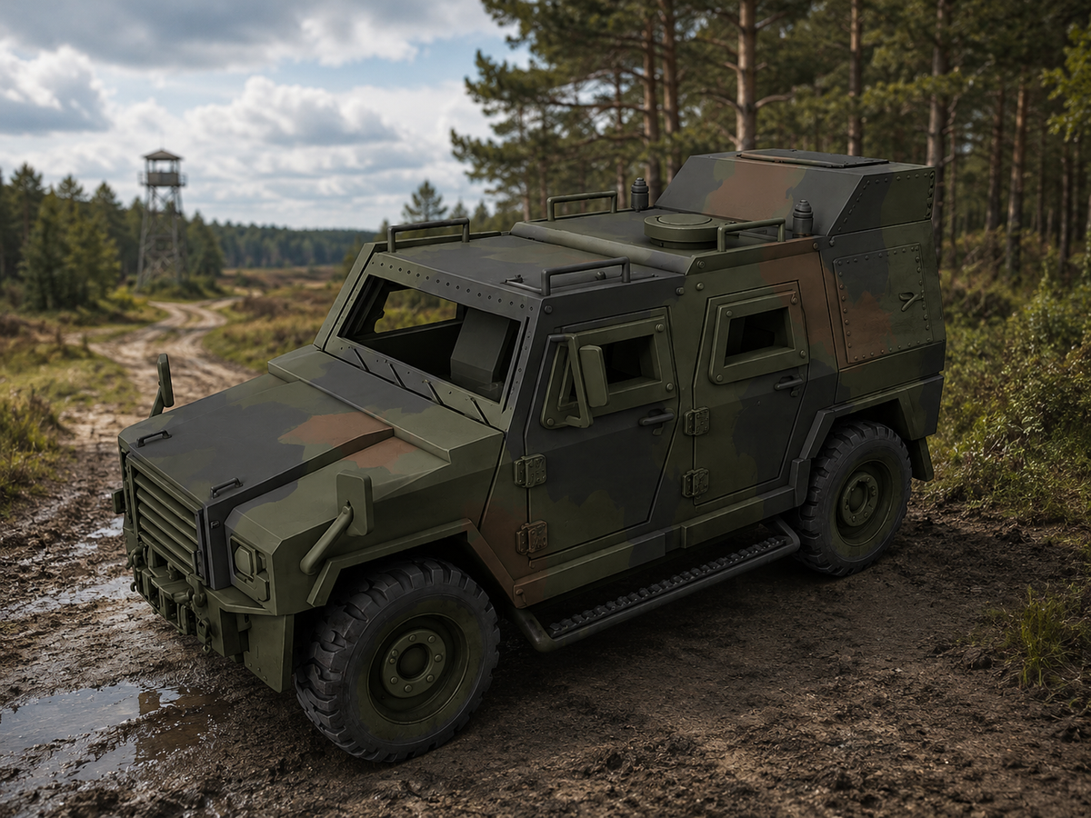 MOWAG EAGLE IV 4x4 Geschütztes taktisches Aufklärungs- und Beobachtungsfahrzeug