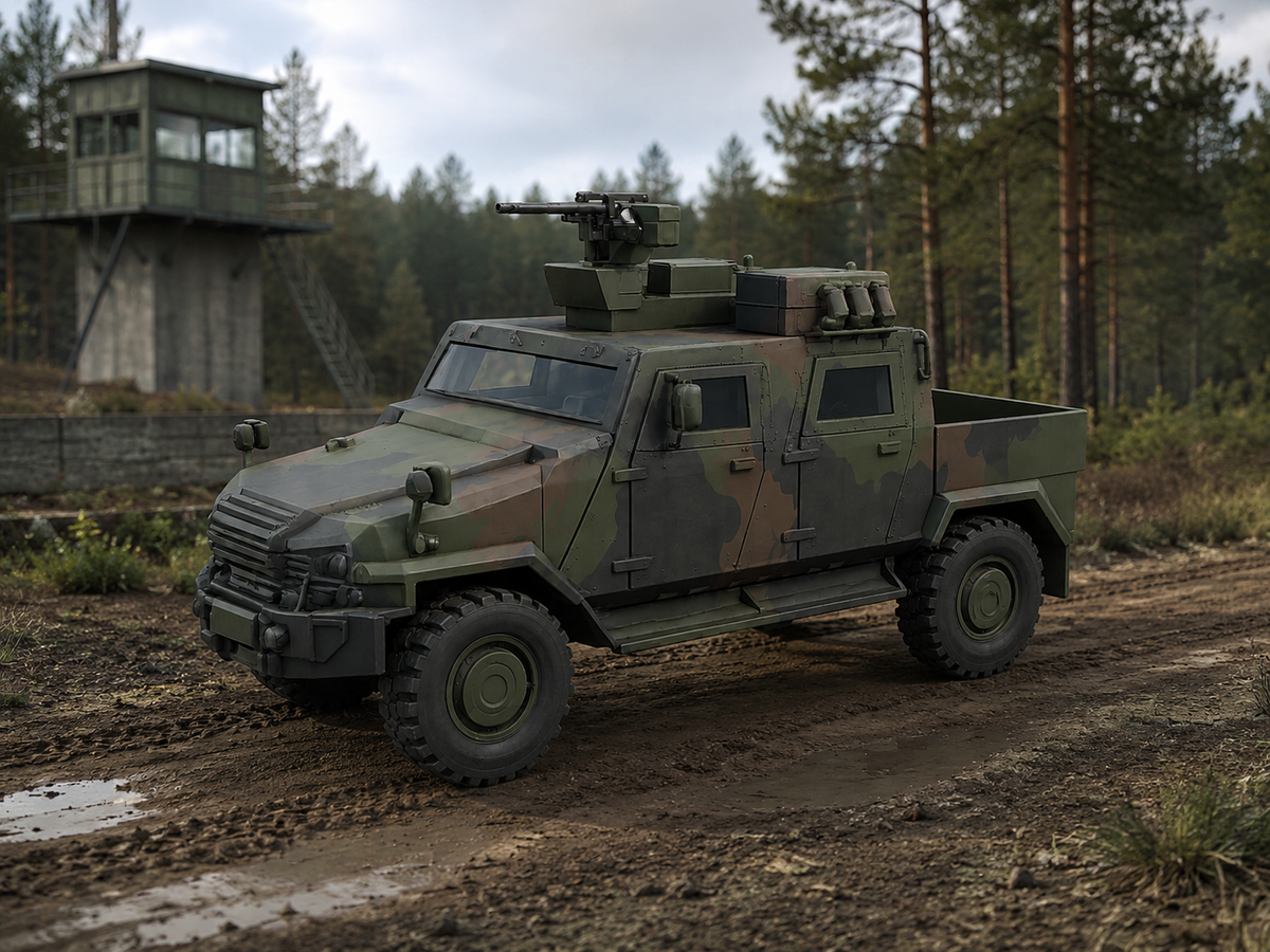 MOWAG EAGLE V 4x4 Geschütztes taktisches Transport- und Mehrzweckfahrzeug Ohner Planenaufbau
