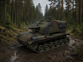 M52 105-mm Mittlere Panzerhaubitze