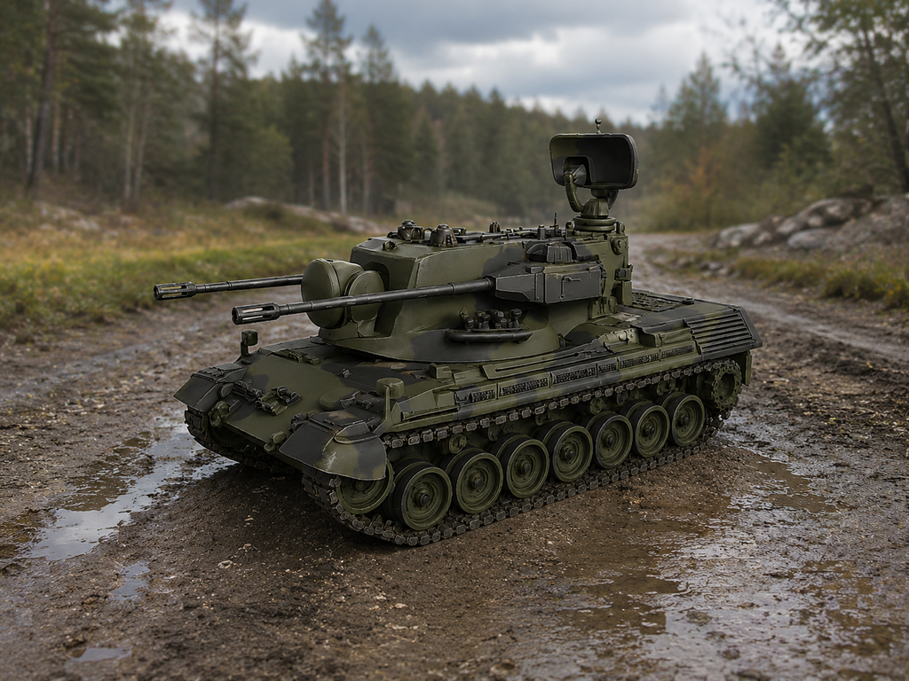 FlakPz Gepard Flugabwehrkanonenpanzer Gepard