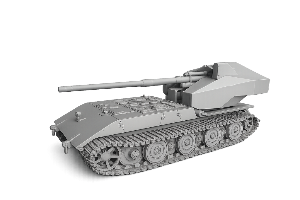 Waffenträger E 100 Schwerer Waffenträger auf E-100-Fahrgestell