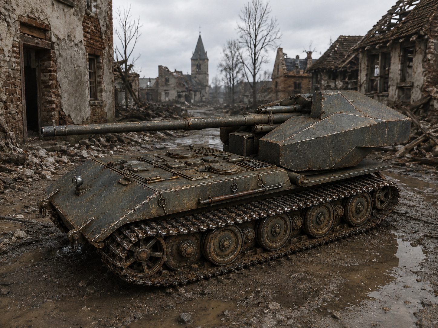 Waffenträger E 100 Schwerer Waffenträger auf E-100-Fahrgestell