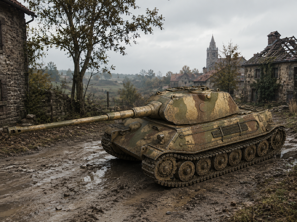 Porsche Tiger II VK 45.02(P) Schwerer Versuchskampfpanzer