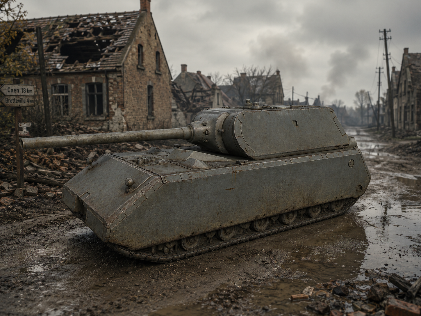 Panzer VIII Maus Überschwerer Versuchspanzer