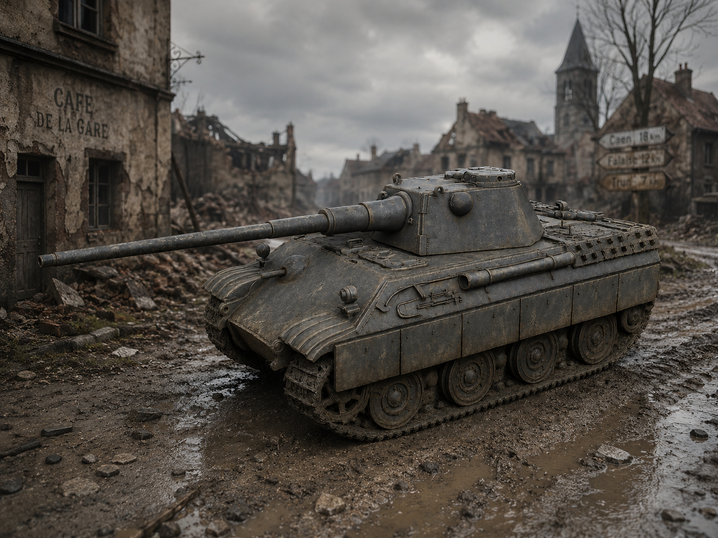 Panzer V Panther II Weiterentwickelter mittlerer Kampfpanzer