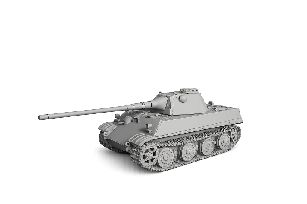 Panther II mit 8,8-cm-KwK 43 L/71