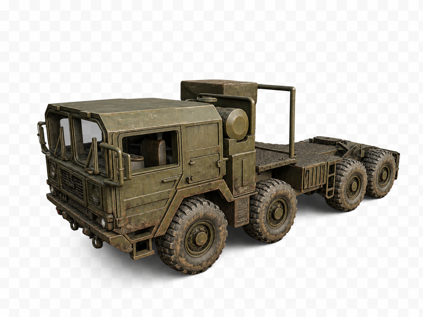 MAN M1014 Schwere militärische Sattelzugmaschine