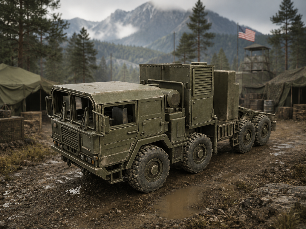 MAN KAT II M1001 Schwere militärische Sattelzugmaschine