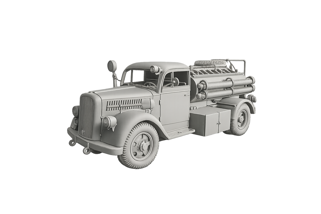 Opel Blitz 3,6 Feuerwehrfahrzeug der Luftwaffe