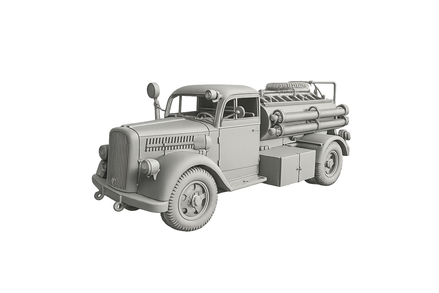 Opel Blitz 3,6 Feuerwehrfahrzeug der Luftwaffe