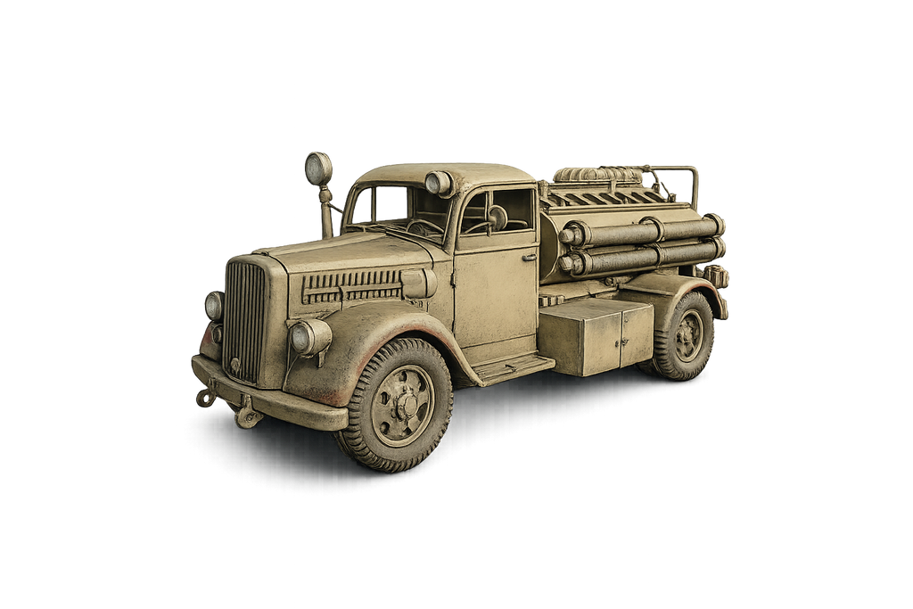 Opel Blitz 3,6 Feuerwehrfahrzeug der Luftwaffe