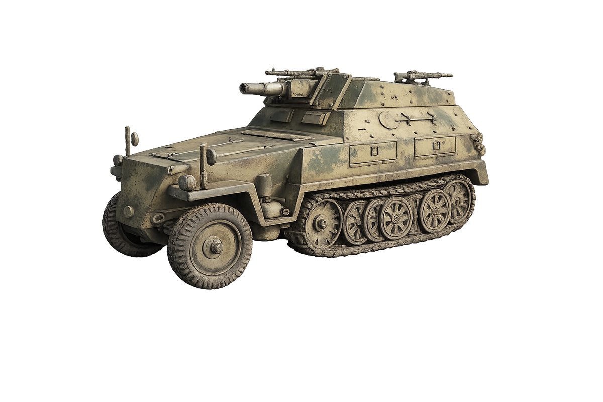 Sd.Kfz. 250/8 Leichter Schützenpanzerwagen (7,5 cm) Gerät 898