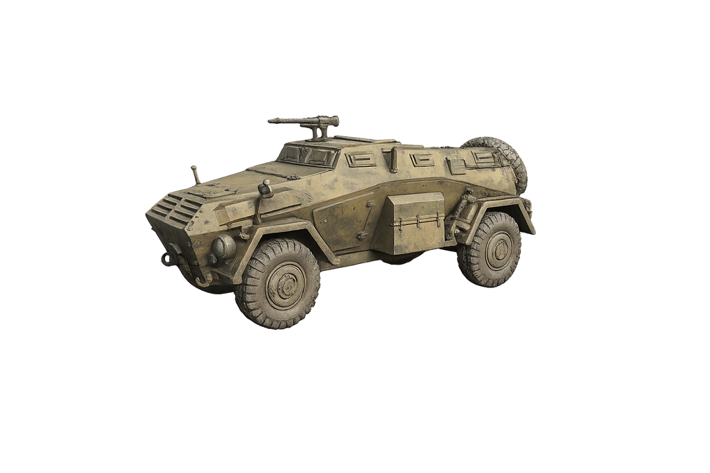 Sd.Kfz. 247 Ausf. B 4-Rad Gepanzerter Führungs- und Stabswagen