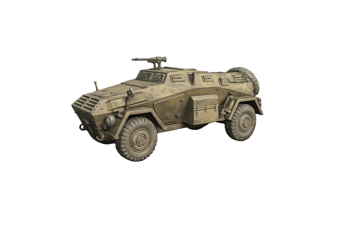 Sd.Kfz. 247 Ausf. B 4-Rad Gepanzerter Führungs- und Stabswagen
