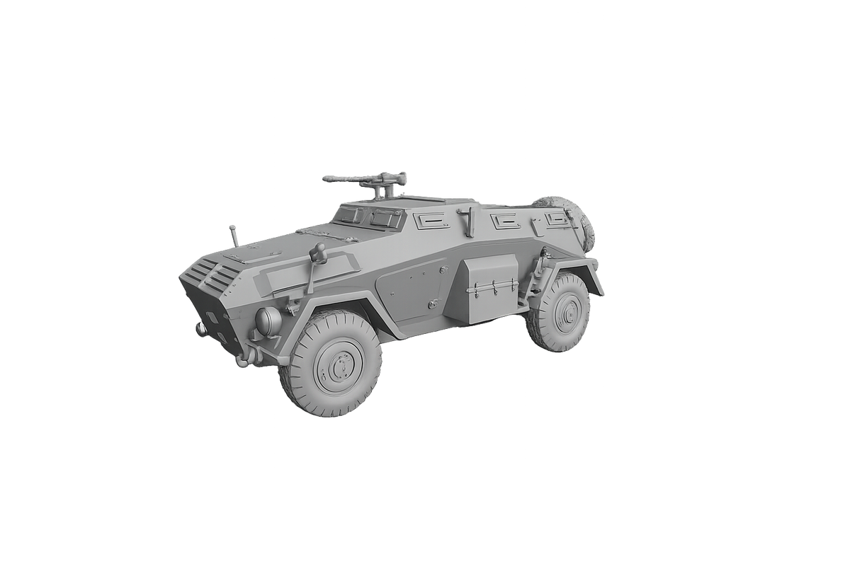 Sd.Kfz. 247 Ausf. B 4-Rad Gepanzerter Führungs- und Stabswagen