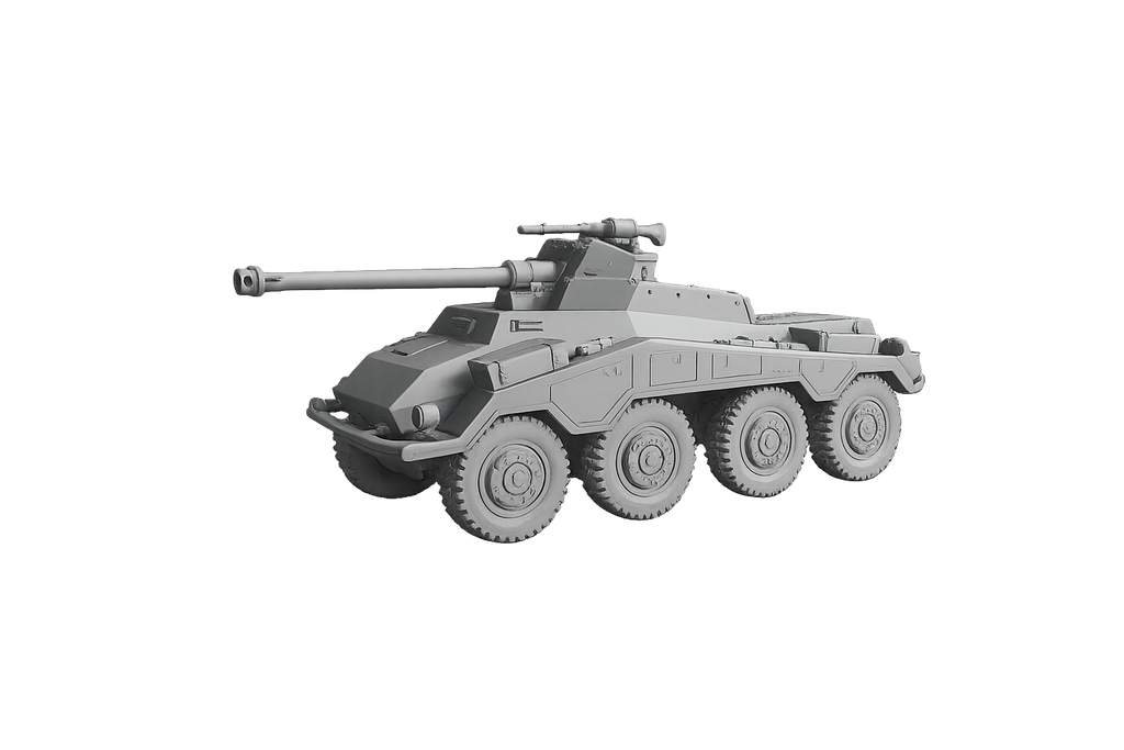 Sd.Kfz. 234/4 Schwerer acht­rädriger Panzerspähwagen und Panzerabwehrkanonenwagen Gerät 96