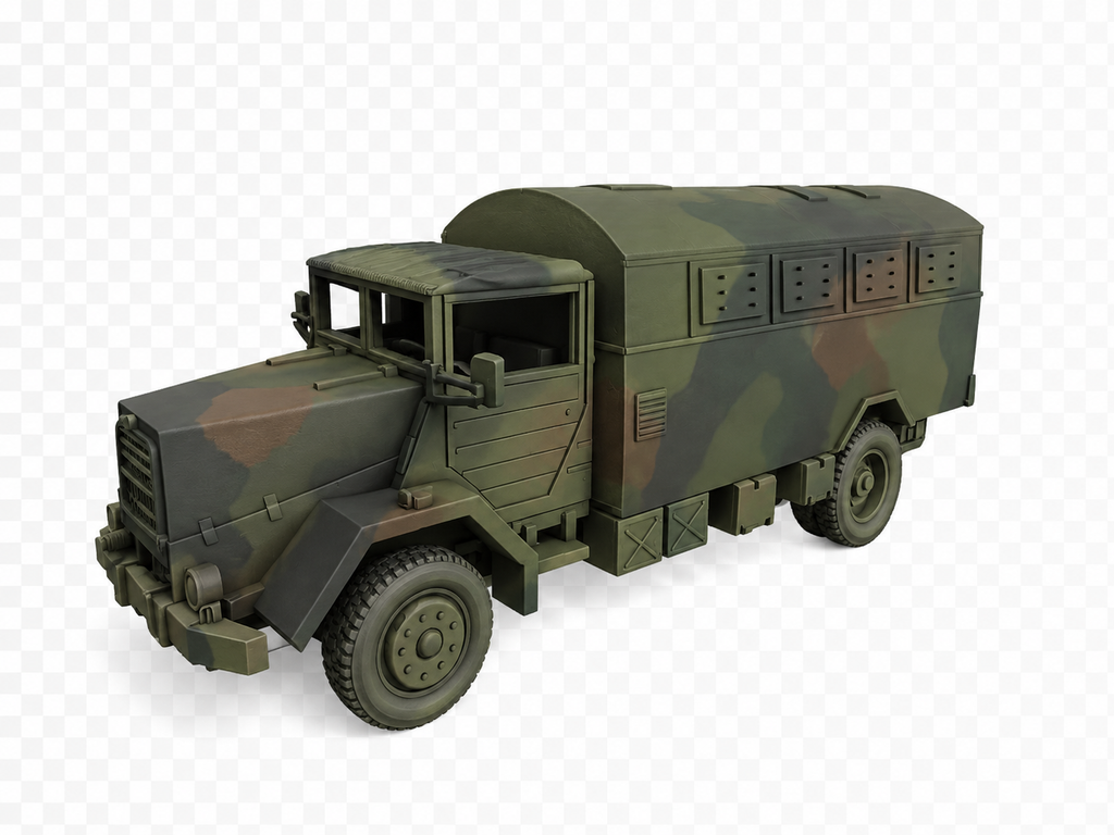MAN 630 L6 Funkwagen-Koffer Militärisches Funk-, Fernmelde- und Führungsfahrzeug