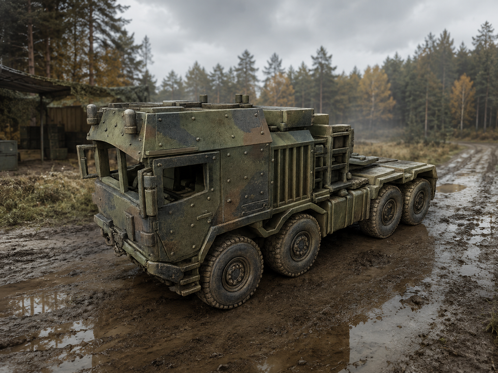 RMMV UTF 70 t SLT 2 "Mammut" Geschützter Schwerlasttransporter