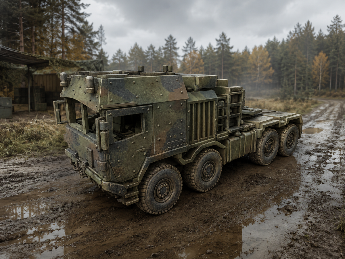 RMMV UTF 70 t SLT 2 "Mammut" Geschützter Schwerlasttransporter