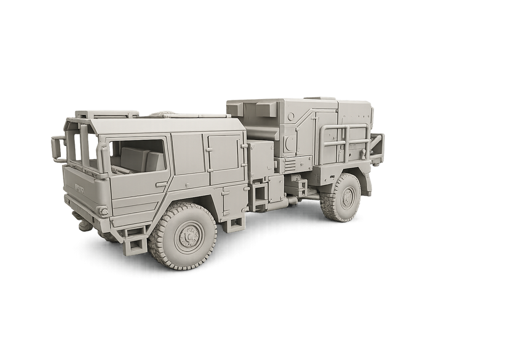 MAN 5 t mil gl Feuerleitsystem FERA Transport-Modus