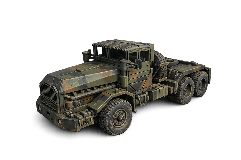 FAUN L 912/SA Schwere geländegängige Sattelzugmaschine