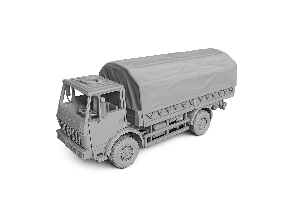 Mercedes-Benz 1017 A 5 t tmil Pritschen-Lkw mit Hamburger Verdeck