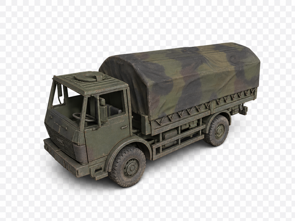 Mercedes-Benz 1017 A 5 t tmil Pritschen-Lkw mit Hamburger Verdeck