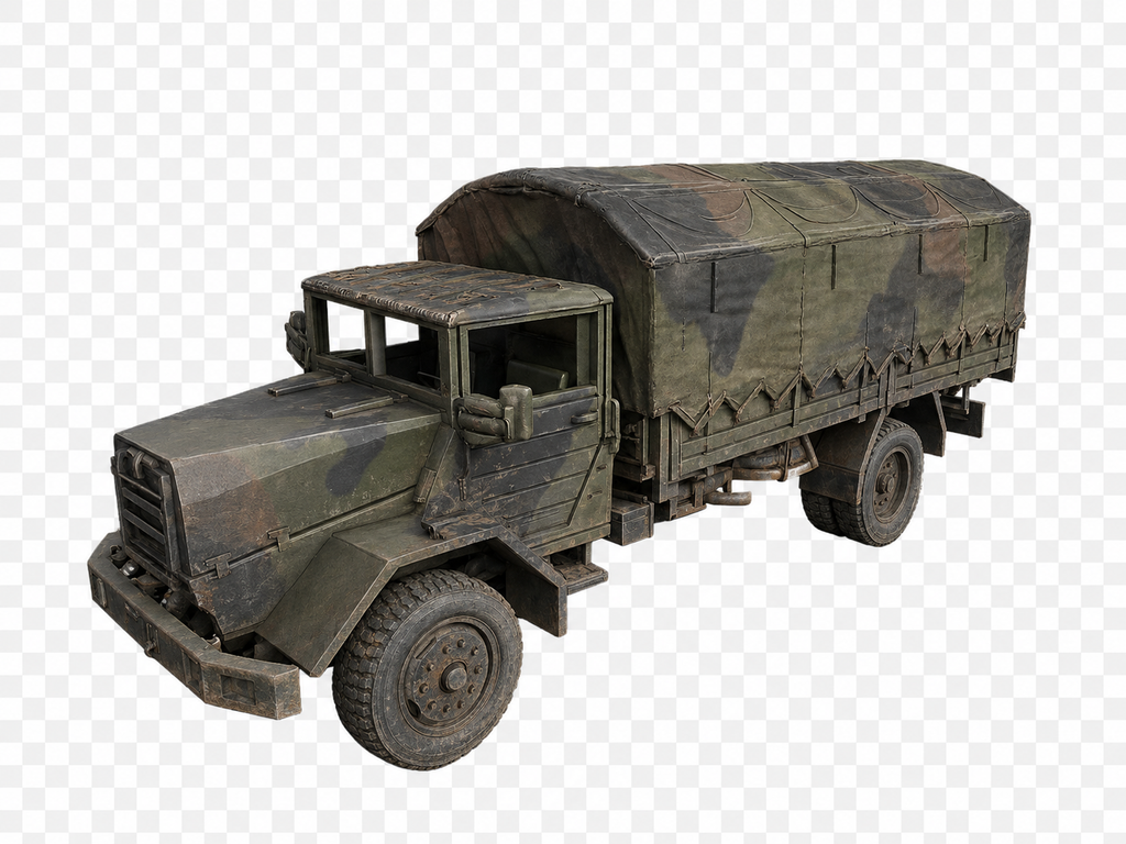 MAN 630 Hochgeländegängiger Transport- und Versorgungs-Lkw Pritschen-Lkw mit Planenaufbau