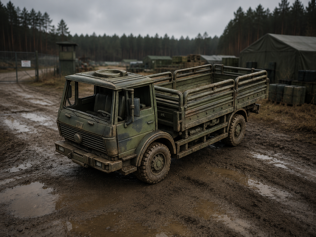 Mercedes-Benz 1017 A 5 t tmil Offener Pritschenaufbau