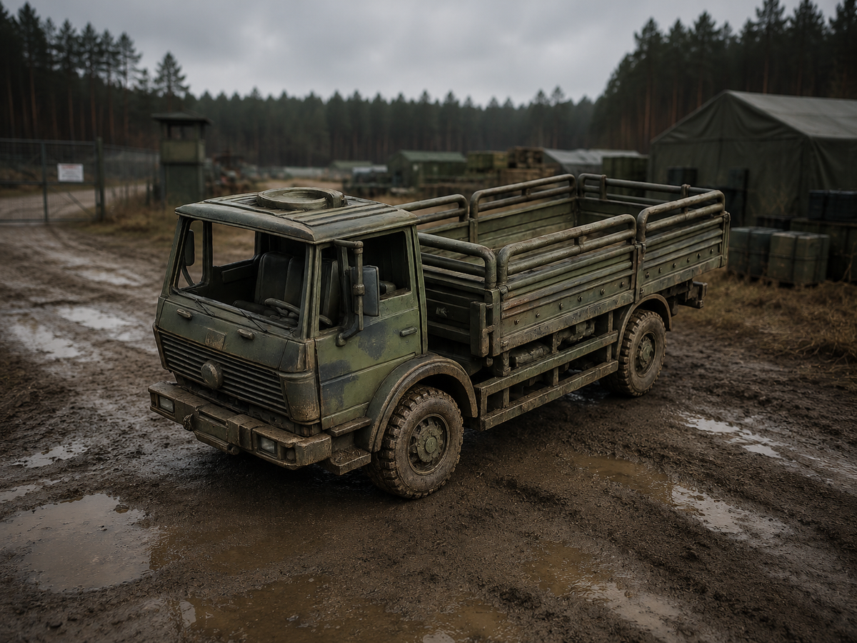 Mercedes-Benz 1017 A 5 t tmil Offener Pritschenaufbau