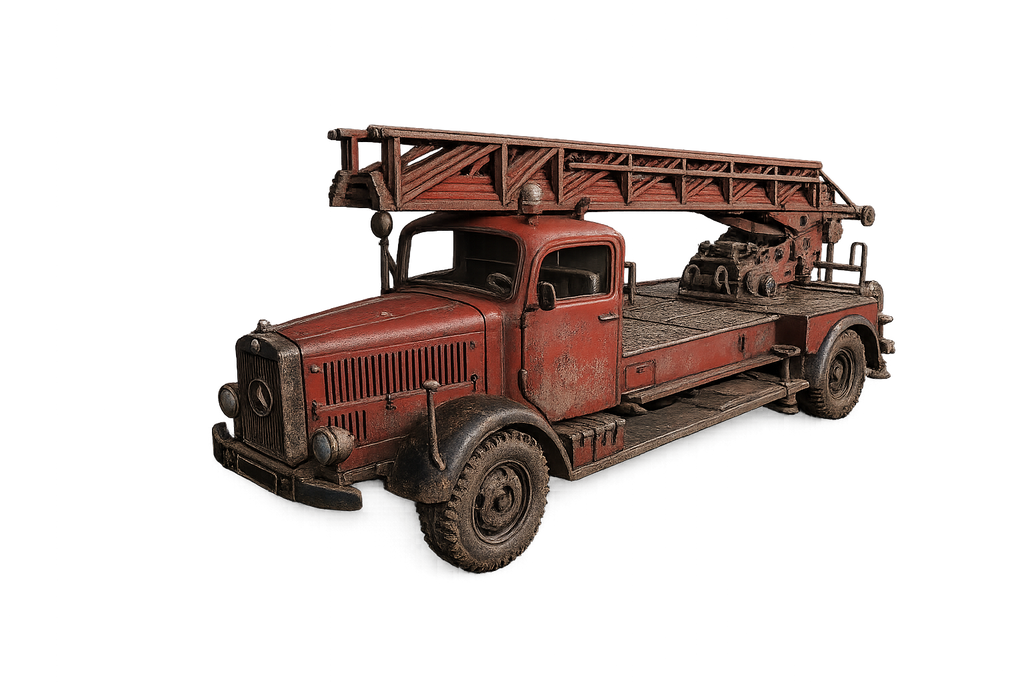 Mercedes-Benz L4500 Feuerwehr-Drehleiterfahrzeug DL30