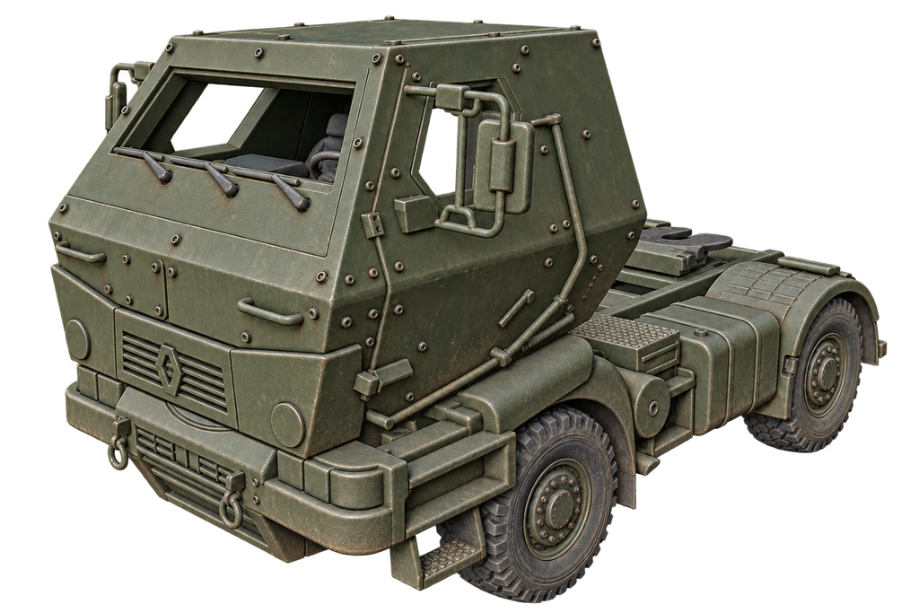Renault Kerax 410 DXi Schwere Baustellen- und Geländesattelzugmaschine