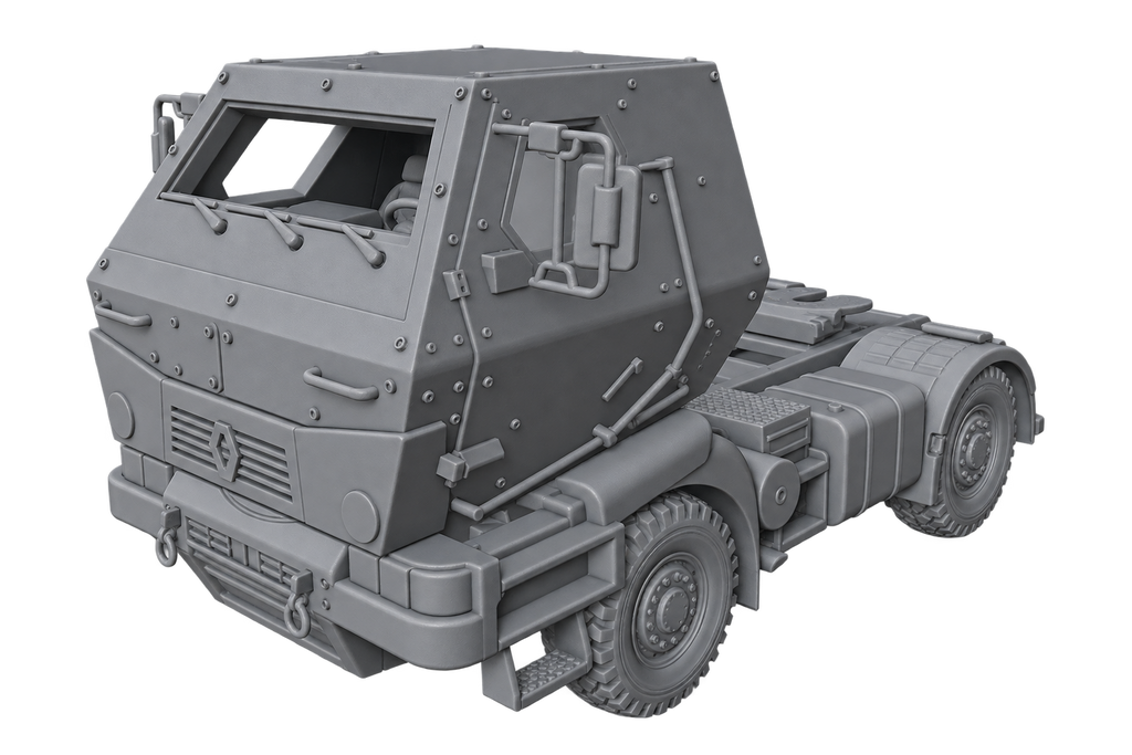 Renault Kerax 410 DXi Schwere Baustellen- und Geländesattelzugmaschine