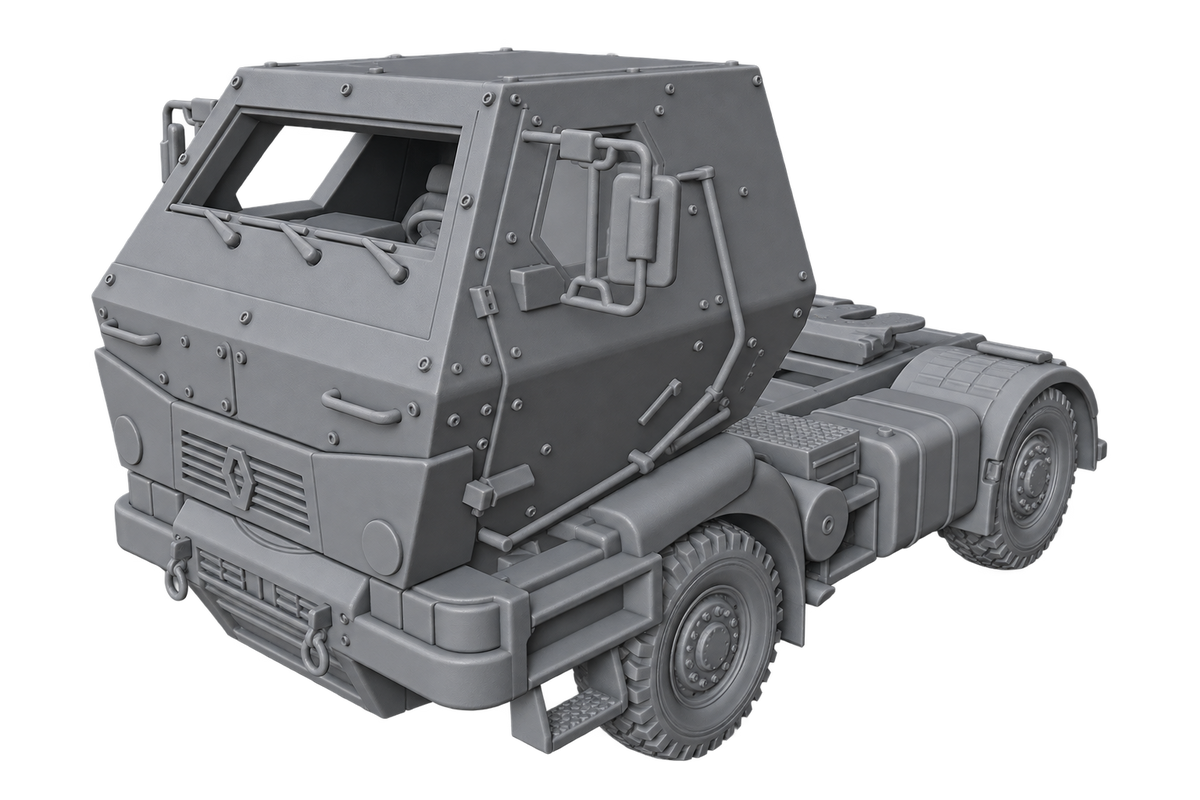 Renault Kerax 410 DXi Schwere Baustellen- und Geländesattelzugmaschine