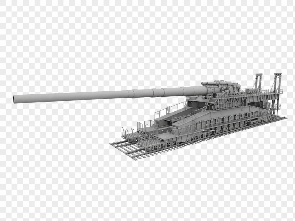 80-cm-Kanone (E) Schwerer Gustav Überschweres Eisenbahngeschütz