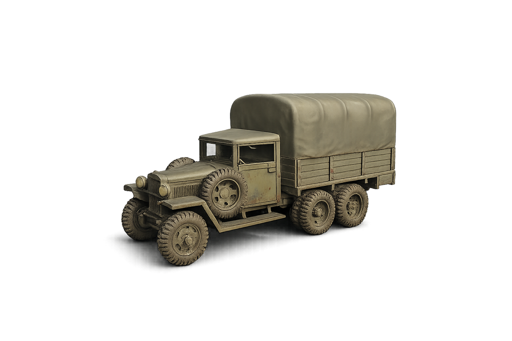 GAZ AAA mit Pritsche mit Planen-Aufbau