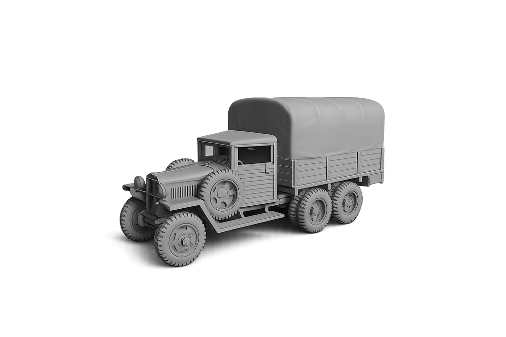 GAZ AAA mit Pritsche mit Planen-Aufbau