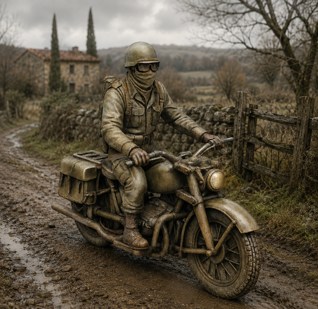 Indian 841 Experimentelles schweres Militärmotorrad